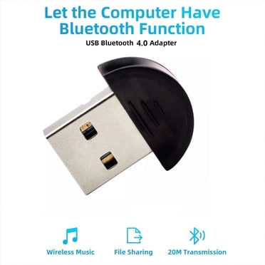 Bkuxy Adaptateur USB Bluetooth 5.0/4.0 Émetteur Récepteur Bluetooth Audio Dongle Bluetooth Adaptateur Sans Fil pour Ordinateur PC Portable de Bureau