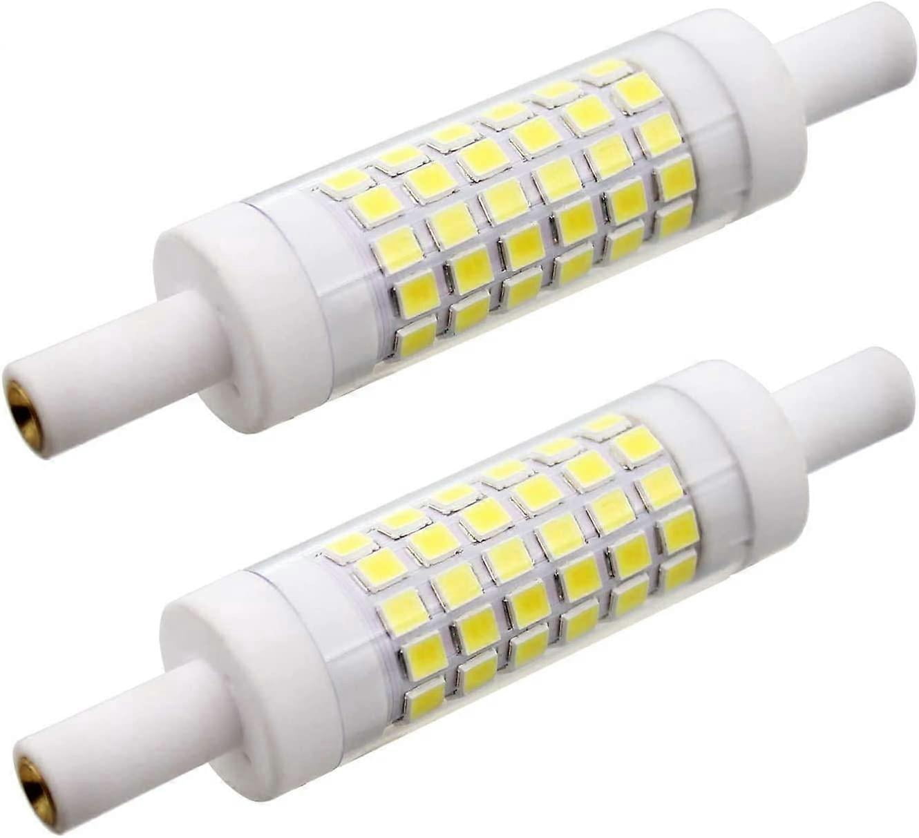 2 LED bulbs R7S 78 mm) 5W (15 x 78 mm, Kallvitt 6000K, 220V - Walmart.ca
