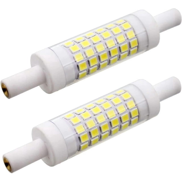 2 LED bulbs R7S 78 mm) 5W (15 x 78 mm, Kallvitt 6000K, 220V - Walmart.ca