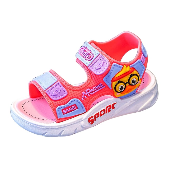 IUJSOY Kid Sandals Boy Summer Open Toe Sports Sandals Adjustable Straps for Toddler Little Big Kid