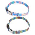 thumbnail image 1 of Peahefy Collier pour Animal de Compagnie Chien Chiot 3 Tailles Boucle Ajustable Animal de Compagnie Chat Ras-de-Cou Coloré Fourniture Neuf, 1 of 8