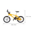 thumbnail image 2 of MOKKHNB Simulation Mountain Bike Yellow Iron Indoor Use 1Pack, 2 of 6