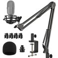thumbnail image 1 of Razer Seiren Mini Support de Micro Boom avec Filtre Pop, Support Antichoc, Pince Robuste Améliorée, Support de Bras Ciseaux Réglable pour Razer Seiren Mini Microphone Usb en Diffusion en Continu Fryee, 1 of 6