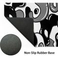 thumbnail image 2 of Black and White Mouse Pad 31.5”x11.8” Geometric Design Extended Large Mousepad Keyboard Mouse Mat Desk Pad Non-Slip Rubber Base Stitched Edge Large XXL Mousepad for Gaming Laptop Computer Desktop, 2 of 6