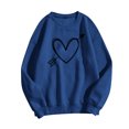 thumbnail image 1 of EQWLJWE Chemisiers d'Été à Manches Longues Mode pour Femmes Imprimé Décontracté T-Shirt à Manches Longues à Col Rond Hauts Vêtements d'Automne pour Femmes, 1 of 3