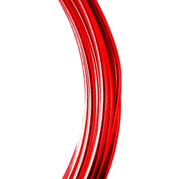 Aluminum Wire Thickness Bendable Wires Bike Easy to Operation Handy to Use Handy Installation Durability Rust-proof for Crafts DIY wine red