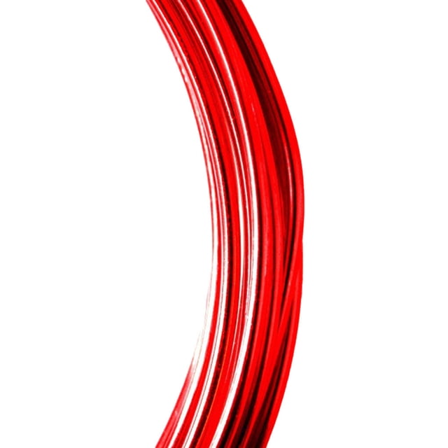 Aluminum Wire Thickness Bendable Wires Bike Easy to Operation Handy to Use Handy Installation Durability Rust-proof for Crafts DIY wine red