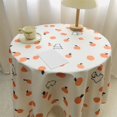 thumbnail image 4 of Toile de Table Beau Motif Floral Réutilisable Salle à Manger Couvre-Table de Protection Décoration pour la Vie Quotidienne, 4 of 8