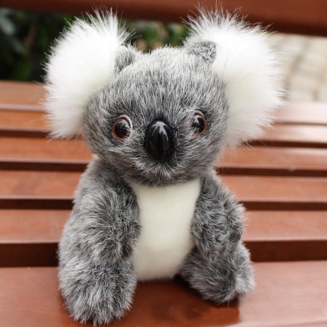Cute Stuffed Simulation Koala Zoo Animals Gift Koala Toy Children Doll 13cm