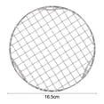 thumbnail image 4 of Round Cooling Baking Rack 201 Stainless Steel Wire Oven Grill Sheet, 4 of 12