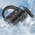 thumbnail image 3 of 12V 3 in 1 Multifunction Car Usb adapter Power Converter Car Charger, 3 of 8