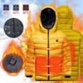 thumbnail image 1 of LOVZFMLL Jackets for Girls USB Intelligent Constant Temperature Heated Windproof Plus Size Coat For Kids Winter 3 Heated Jacket Coat 12-13 Years, 1 of 7