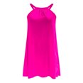 thumbnail image 4 of Pompotops Robe de Plage pour Femme, Paréo de Bikini, Tenue de Plage, Décontractée, Vacances, Courte, d'Été, Dos Nu, 4 of 5