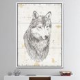 thumbnail image 3 of Wolf Wild and Beautiful III - Wildlife Animal Framed Canvas, 3 of 3