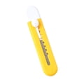 thumbnail image 2 of Aursykel Compact Mini Utility Knife with Self Retracting Blade for Safe Packaging Cutting for Students and Office Versatile Box Cutter for Cardboard and Tape Handy Pocket Sized Tool, 2 of 5