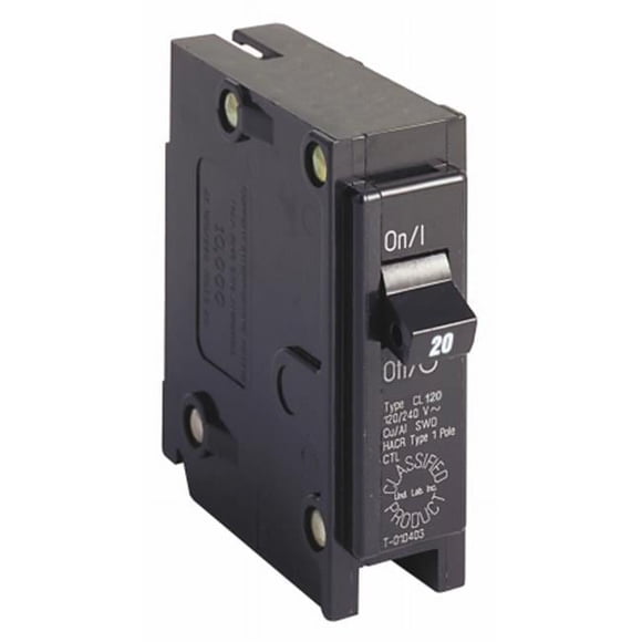 Eaton Corporation CL120CS Brise de Remplacement à Perche Unique 20 Ampères