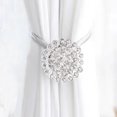 thumbnail image 1 of TIMIFIS Plastic The Curtain Bands, Home Decor Magnetic Tiebacks for Curtains 1Pc Sparkling Crystal Flower Curtain Tiebacks Curtain Buckle Clips with High Elastic Spring Wires for Home Decoration, 1 of 6