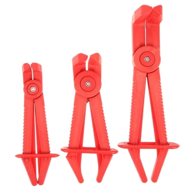 3pcs Hose Clip Pliers Hose Pliers Hose Pinch Off Pliers Brake Fuel Pliers Tools for Automotive