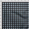 thumbnail image 3 of oneOone Georgette Viscose Fabric Gingham Check Printed Craft Fabric BTY 42 Inch Wide, 3 of 4