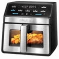 thumbnail image 3 of Gourmia 8-Quart Digital Air Fryer with Viewing Window, Interior Light & Digital Touch Controls (GAF858) – NEW OPEN BOX, 3 of 8