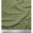 thumbnail image 1 of Soimoi Viscose Chiffon Fabric Leaves Small Decor Fabric Printed Yard 42 Inch Wide, 1 of 3