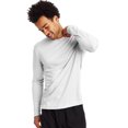 thumbnail image 1 of Hanes Mens Sport FreshIQ Cool DRI Long Sleeve Tee 2-Pack, L, White, 1 of 3
