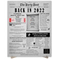 thumbnail image 1 of The Party Post 2nd Birthday Party Decorations Poster Born in 2022, 1 of 4