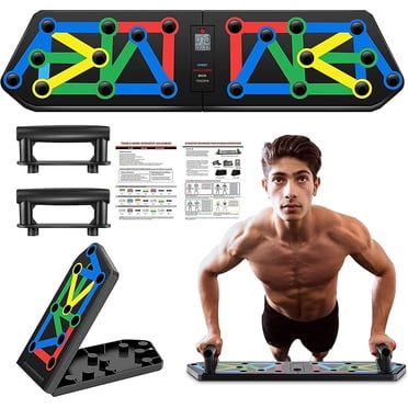 Planche de Push-Up 13 en 1, Supports de Push-Up Professionnels pour l'Entraînement de Force, Équipement d'Exercice et de Mise en Forme, Équipement de Gym à Domicile, Augmenter les Muscles Stre Niuniu