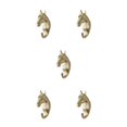 thumbnail image 1 of Wweixi Coat Hooks Easy To Install And Wide Application For Added In Daily Life golden(horse) 5Set, 1 of 6