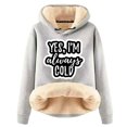 thumbnail image 1 of Birdeem Sweat à Capuche d'Hiver Chaud pour Femmes avec Poche Manches Longues, 1 of 1