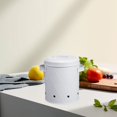 thumbnail image 4 of Tumotour Mesh Fruit Vegetable Bucket Kitchen Potato Onions Garlic Storage Bucket Potato Storage Jar Metal Bucket With Lid, 4 of 6
