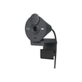 thumbnail image 4 of Logitech Brio 305 Full HD Webcam with Auto Light Correction, Graphite, 4 of 15