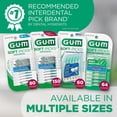 thumbnail image 4 of GUM® Soft-Picks® Advanced Dental Picks, Curved Design, Precision Control, Travel Case, 60 Picks, 4 of 8