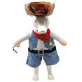 thumbnail image 1 of CM7DNXL Costume d'Uniforme de Chien de Compagnie Rodéo Bones Cowboy, Bleu Denim - Extra Large, 1 of 1