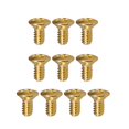 thumbnail image 1 of lionlar 10PCS 5 Way 3 Way Guitar Switch Fixed Screws Nuts Guitar Replacement Gold, 1 of 9