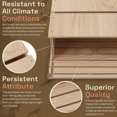 thumbnail image 4 of Maison pour Chauve-Souris, Bois Composite Durable pour Extérieur, 4 of 8