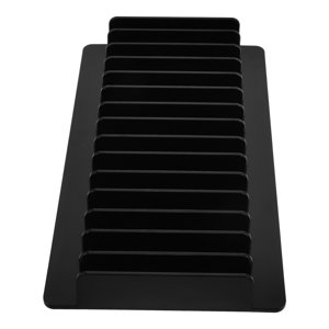 KAKOWELY phone Multi-Slot Mobile Phone Storage Rack for Office and Classroom Desktop Phone Organizer 15-Grid Cell Phone Storage Case for Conference11.02"X6.3"X1.38"
