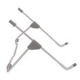 thumbnail image 1 of Tablet Stand Adjustable, Foldable Heat Dissipation Foldable Tablet Stand Damping Adjustment With Nonslip Silicone Base For Laptop For Tablet Silver Gray, 1 of 8