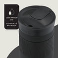 thumbnail image 2 of Contigo Byron 2.0 Stainless Steel Travel Mug with SNAPSEAL Lid and Grip, 20 oz (591 ml), Licorice, 2 of 6