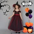thumbnail image 2 of FhsagQ Robes Robes de Noël pour Filles Blanches Enfants Filles Robe à Paillettes Fête Robe Enfant Robe de Princesse Robes Noires de Noël pour Filles 14-16 Rouge 4-5 Ans, 2 of 4