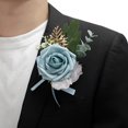 thumbnail image 1 of YAOMOBB Adjustable Ribbon Wrist Flower Adjustable Ribbon Wrist Flower Elegant Decor for Wedding Party and Prom, 1 of 6