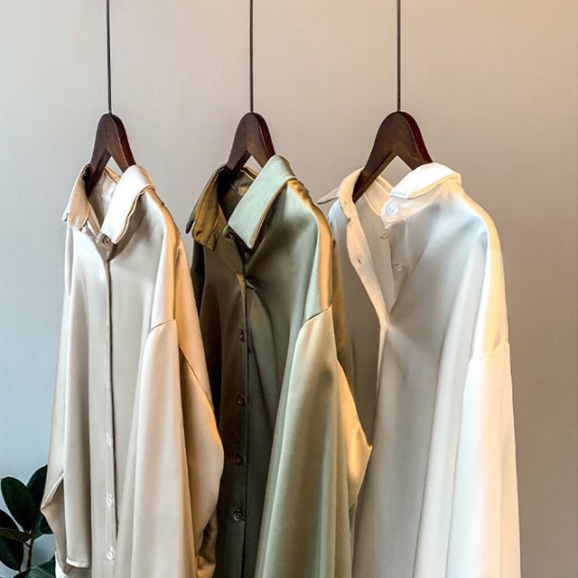 Chemise Boutonnée Style Décontracté pour Femmes Voyage Randonnée Femmes Style Décontracté Chemise Boutonnée Travail Réunion Polyester Blouse à Revers Manches Longues Vêtements Vêtements Blanc 3TG