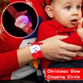 thumbnail image 1 of XZNGL Christmas Glow Bracelet Clap Circle, 1 of 5