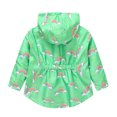 thumbnail image 2 of Veste pour Tout-Petit Coupe-Vent à Capuche avec Fermeture Éclair Imperméable pour Filles en Liquidation, 2 of 9