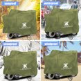 thumbnail image 2 of Unique Bargains 48"x22"x38" Motorbike Mobility Scooter Rainproof Cover Waterproof Rain Protection 210D Oxford Green, 2 of 9