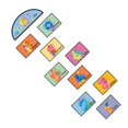 thumbnail image 4 of GUOOL Autocollant de Sol Chiffres Dessin Animé Marelle StyleC, 4 of 9