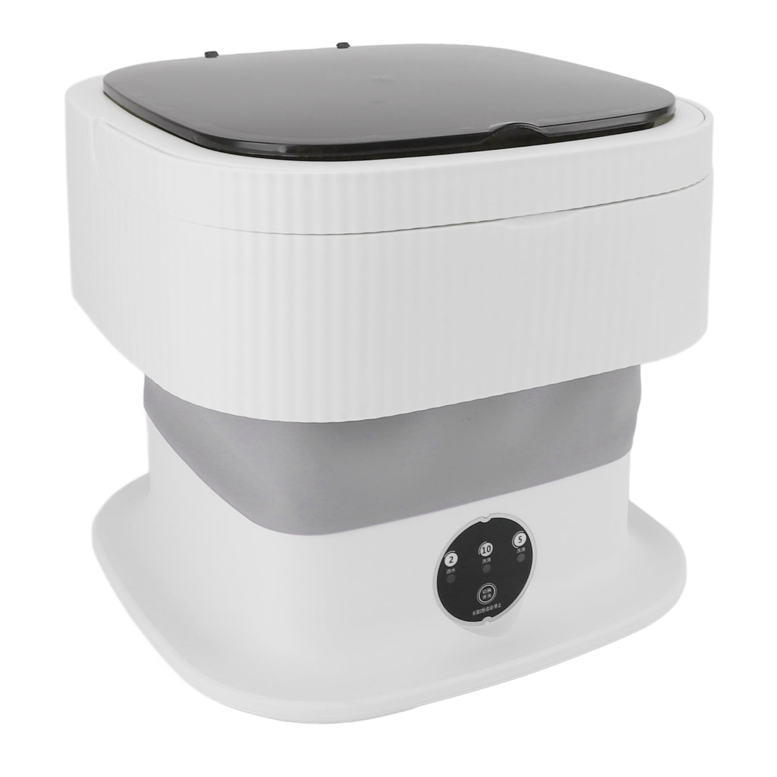 Portable Mini Foldable Washer, 40W Portable Washing Machine, Mini Washer, 10L Large Capacity Foldable, Underwear Washer Machine for Dorm Hotel Travel