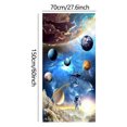 thumbnail image 3 of Astronaut Theme Beach Towel - Fun Printed Microfiber, Sandproof & Lightweight for Kids & Adults - 28x60 Inch, 3 of 3