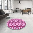 thumbnail image 4 of Ahgly Company Tapis Rectangulaire Lavable en Machine Intérieur Transitionnel Rose Profond, 6 Pieds x 9 Pieds, 4 of 7