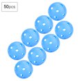 thumbnail image 3 of Practice 50pcs Solid Color Hollow Air  Golf Practice Balls Indoor Golf Balls for Children, 3 of 7